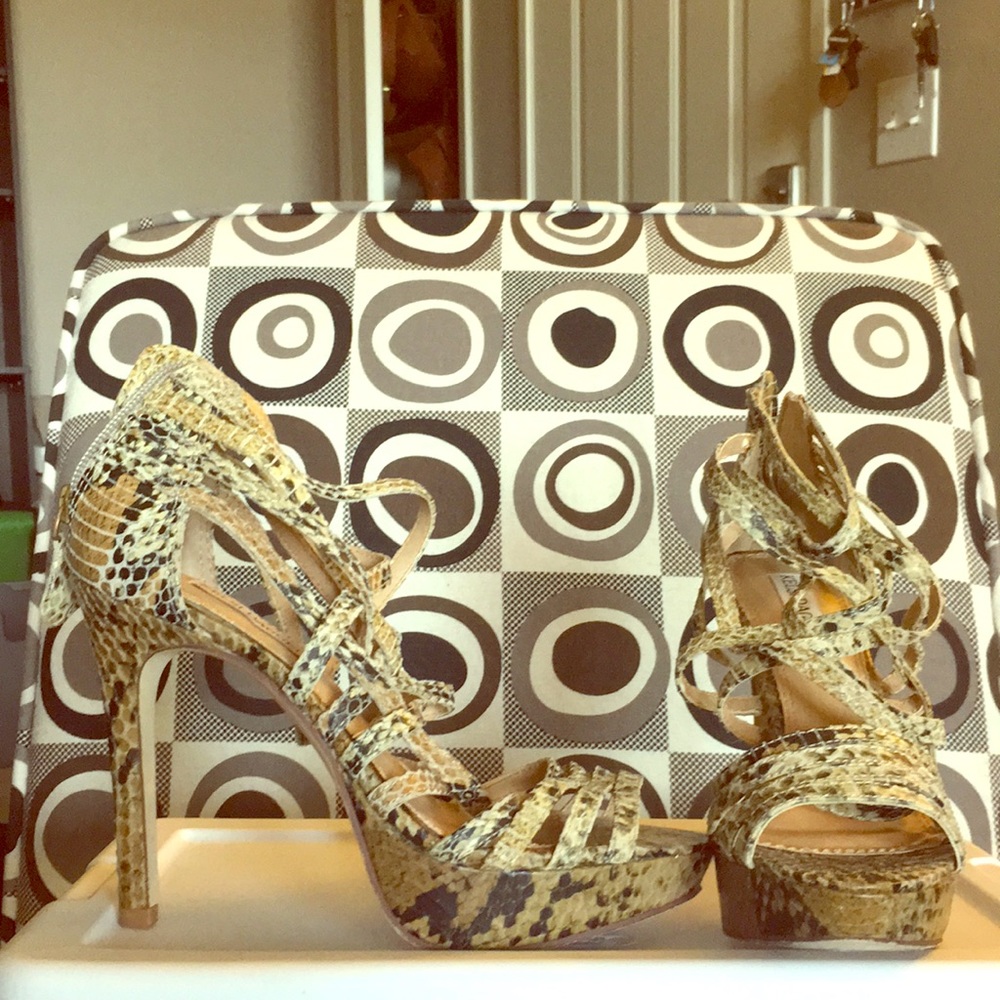 Open toe Heels